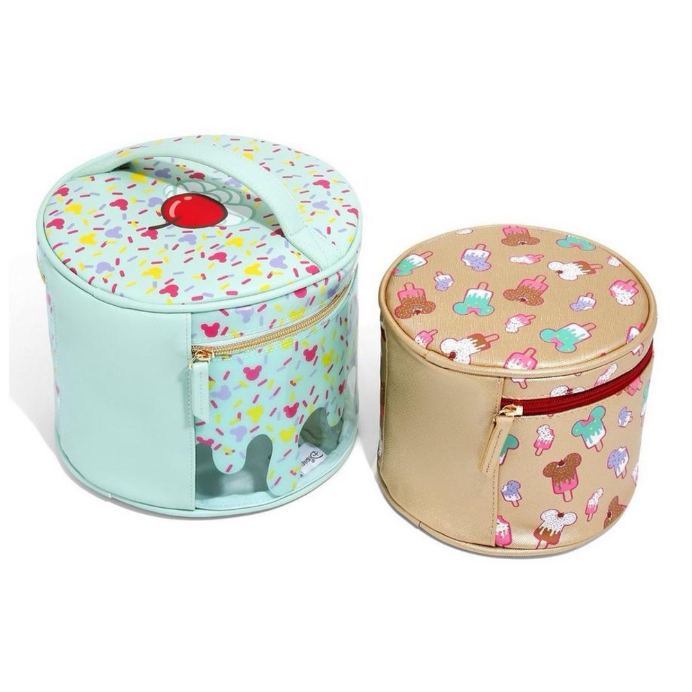 Danielle Nicole Disney Mickey Mouse Sundae Cosmetic Bag Set, NWT. - Picture 4 of 6